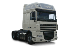Car Hire Hendon - 44 Tonne Sleeper Truck - Truck hire Hendon