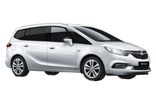 Car Hire Hendon - Vauxhall Zafira 5 + 2 - Minibus hire Hendon